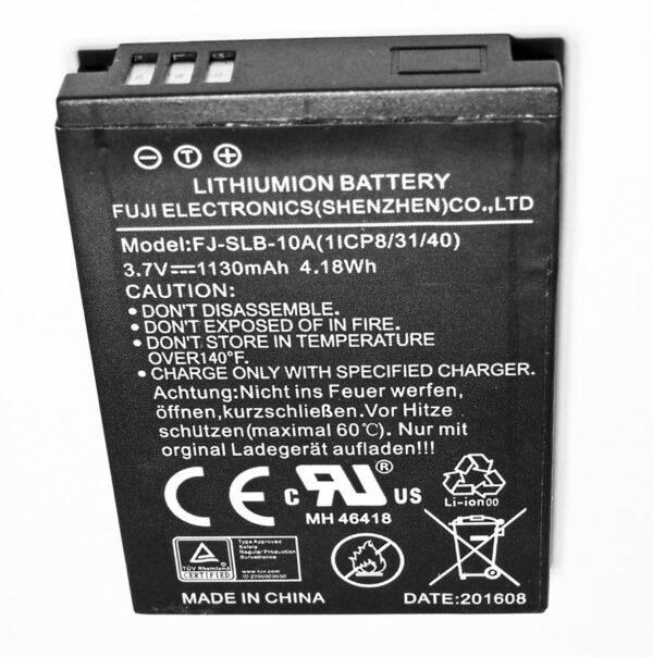 Spare battery for DC2000 camera