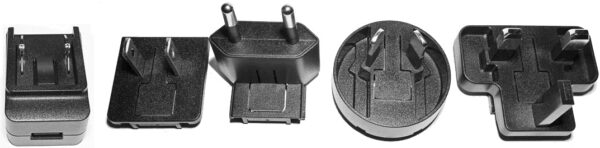 USB wall charger + 3x adapters for DC2000 camera