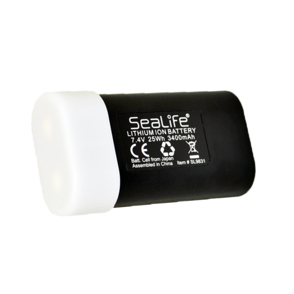 Li-ionbatterij voor Sea Dragon Photo-Video Lights